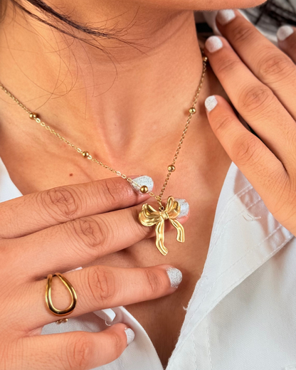 Starchic Gold-Tone Butterfly Pendant Necklace  🦋